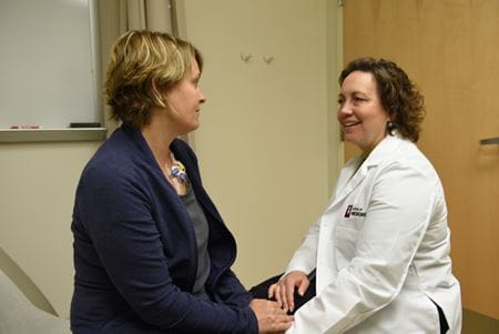 Jenny Brown and Kathy Miller, MD