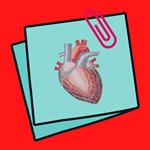 Notecard with heart