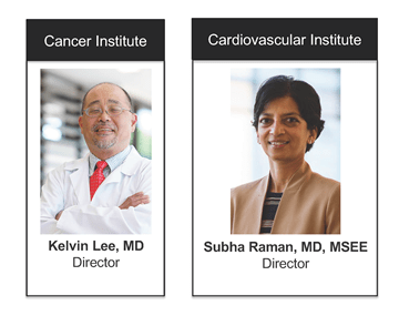 Cancer and Cardiovascular Institute leaders