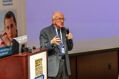 Dr. Einhorn speaks at the 2023 Testicular Cancer Conference