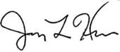 Jay L Hess signature