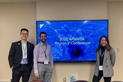 APAMSA officers at regional conference