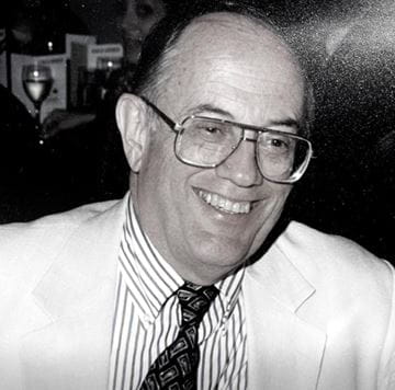 Black and white photo of Dr. Conrad Johnston, Jr. 