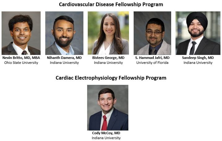 Cardiovascular Fellowship match results