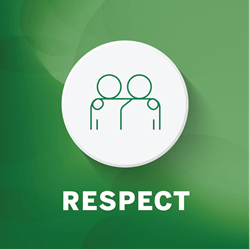 Respect icon