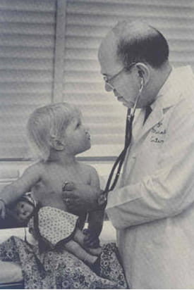 Morris Green, third chair of pediatrics