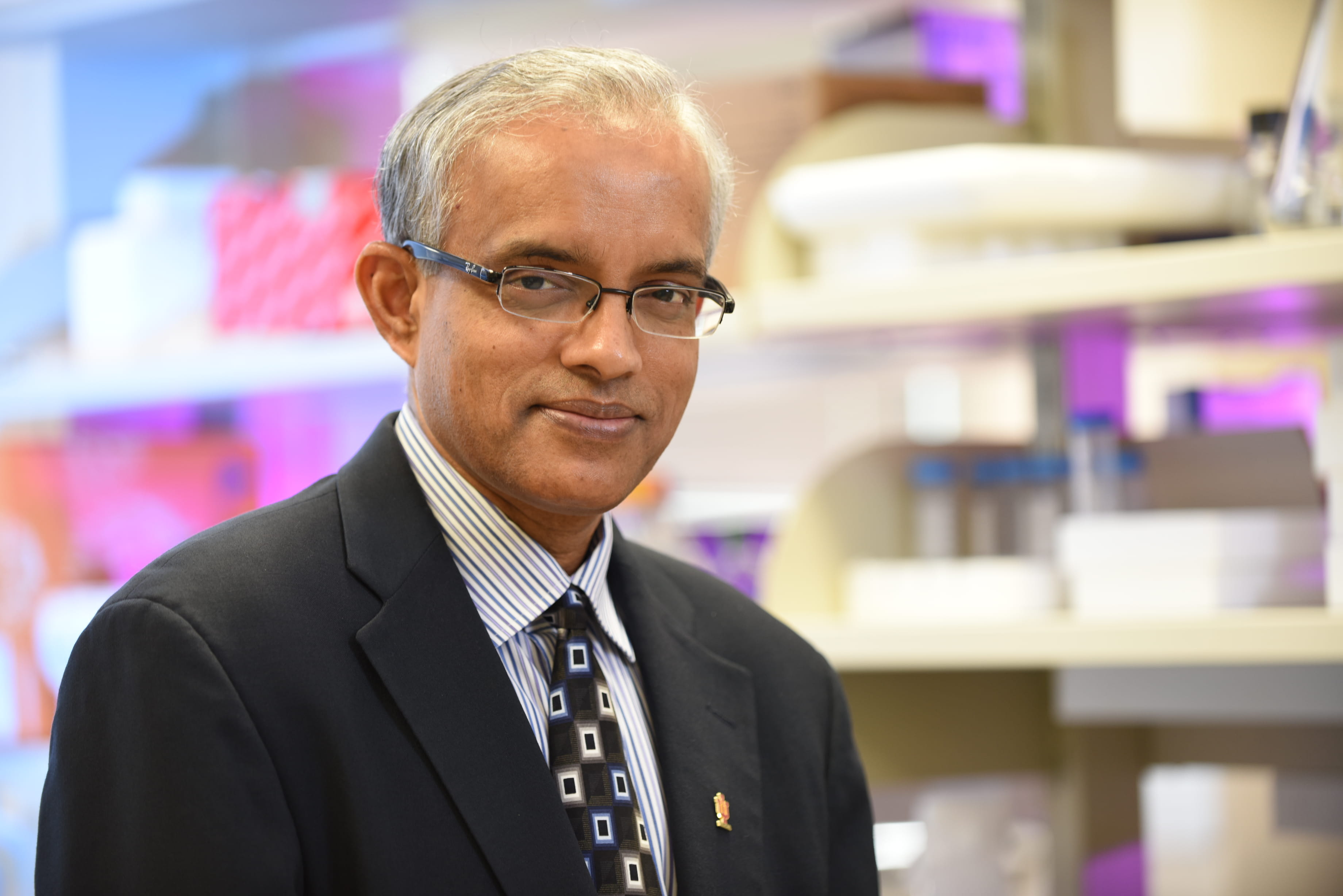 Harikrishna Nakshatri, B.V.Sc., Ph.D., of the Indiana University Melvin and Bren Simon Comprehensive Cancer Center